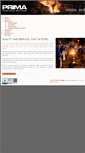 Mobile Screenshot of primafoundry.com